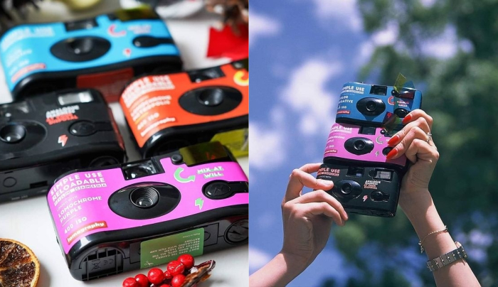  情侶打卡_菲林攝影_菲林相機 